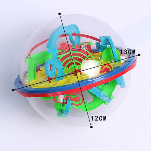 Bola Magnética Magic Perplexus Maze Balance Iq, 100 Niveles