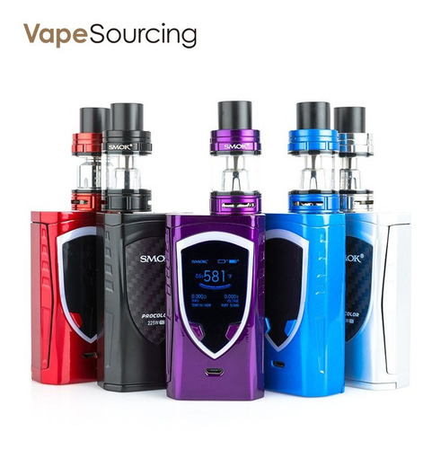 Imagen 4 de 6 de Vape Smok Procolor Kit 225w Con Tfv8 Big Baby Tank
