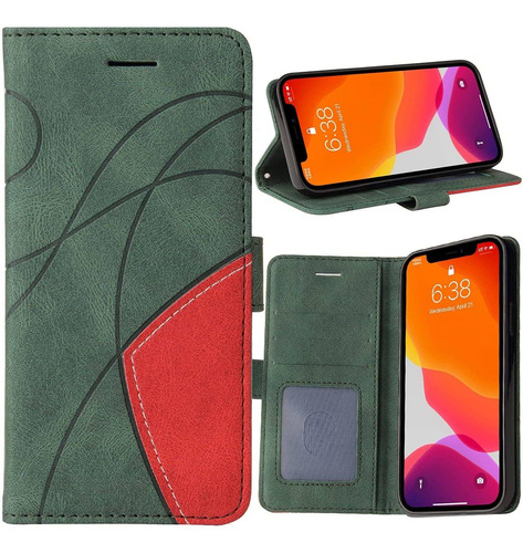 Funda Tipo Cartera Para Huawei Mate 10 Lite Empalme Matcj410