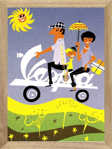 Vespa Cuadros Posters Publicidades  Carteles  L250