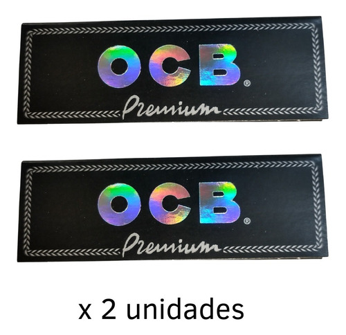 Combo X 2 Papel Ocb Premium 1 1/4 50 Papelillos Metanoia