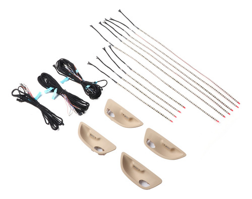 Iluminación Decorativa Led Ambient Strips De 3 Colores, Apta