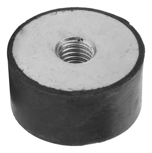 Aislador Antibobinas De Rosca Hembra M6 Con Soporte De Goma,