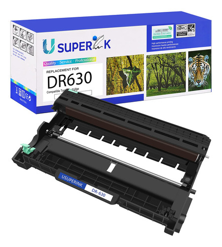 Superink Unidad De Tambor Dr630 Compatible Con Brother Dr63.