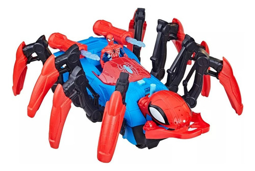 Marvel Spider Man Web Splashers Figura Vehiculo Araña Blast