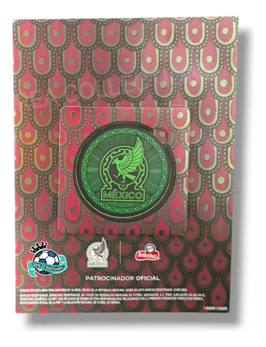 Álbum Coleccionador + 20 Tazos De La Selección Mexicana 2024