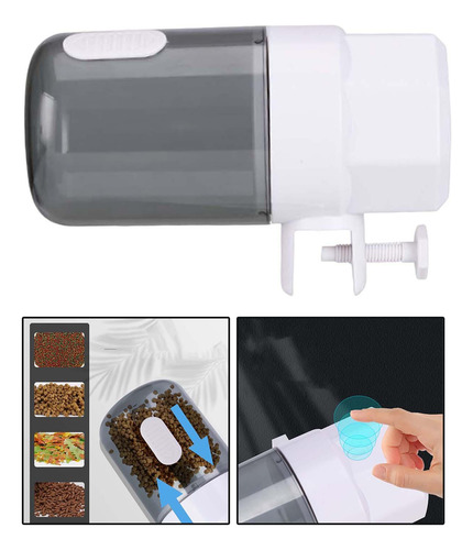 Alimentador Automático De Peces, Máquina Alimentadora De