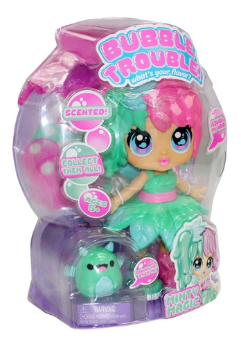 Imagen 4 de 6 de Muñeca Bubble Trouble Serie 2 Squishy Apretable Perfumadas