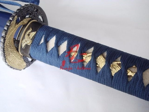 Imagem 7 de 10 de Espada Samurai Katana Com Corte Autêntica Original Afiada