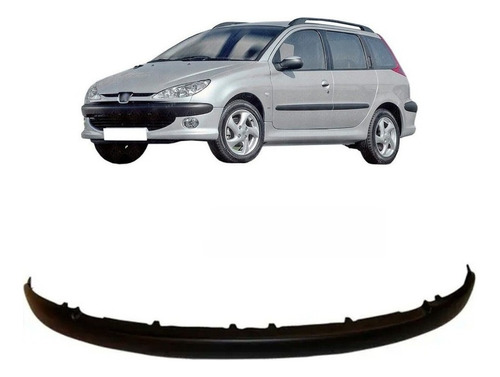 Moldura Parachoque Delant. Para Peugeot 206sw 1.6 2002 2008