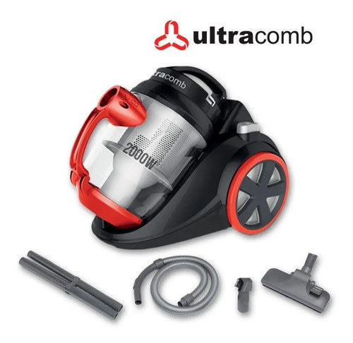Aspiradora Ultracomb As-4228 2000w 3.5lts Hepa Sin Bolsa Pce | Envío gratis