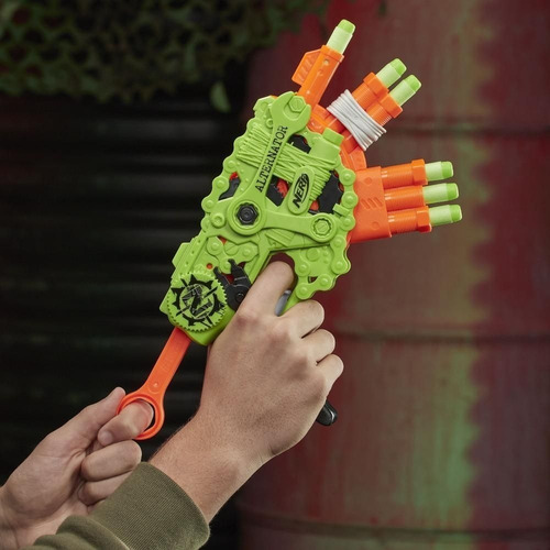 Nerf Zombie Pistola Alternator Lanzador De Dardos E6188 Educ