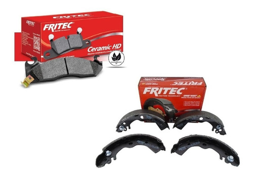 Kit Balatas Delantera Traserat Ceramhc Frtn Xterra 4x2 2003