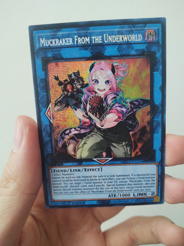 Yugioh! Muckraker From The Underworld Mp23-en194 1st Ed Link (Usado)