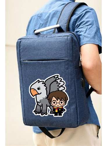 Maleta Morral Harry Potter Mascota Maletín Bolso Backpack