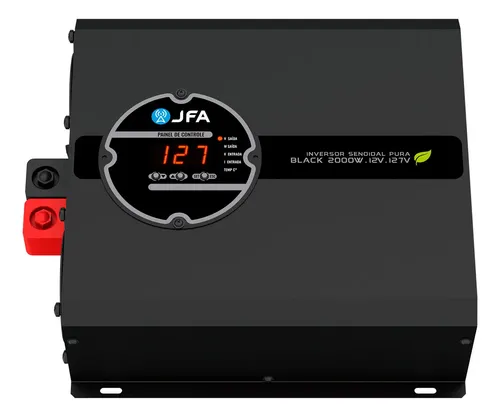 Inversor Senoidal Pura JFA 12V 2000W Pico 4000W