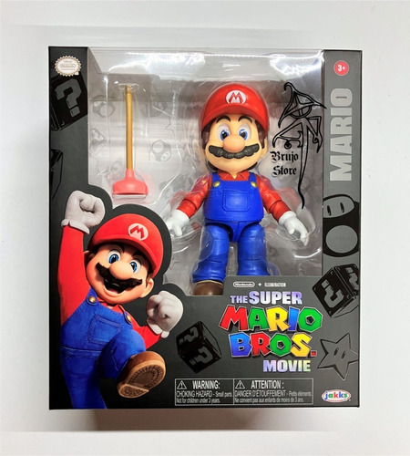 Figura World Nintendo Mario Bros Movie Mario 12cm Brujostore