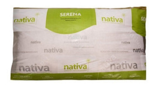 Imagen 4 de 5 de Almohada Nativa Fibra Serena Semicompactada 70x40