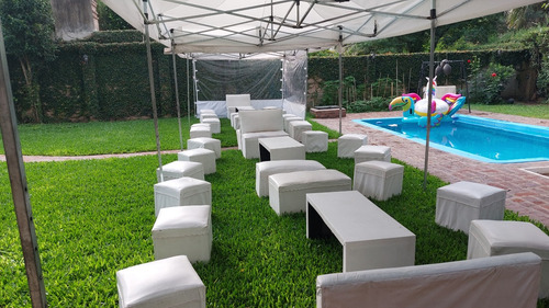 Alquiler De Puffs, Gazebos, Vajilla, Estufas. Zona Oeste