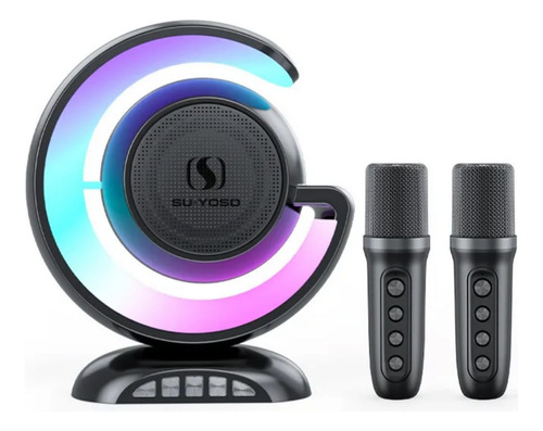 Parlante Portátil Bluetooth Karaoke Mini Con Micrófono Wirel