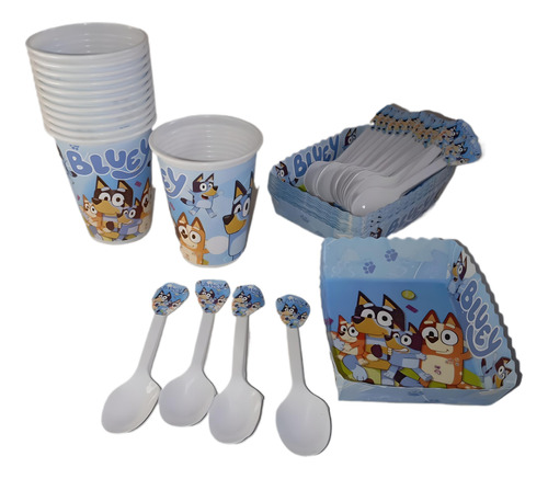 Kit Decoracion  Bluey 36 Niños  Leer Descripcion.