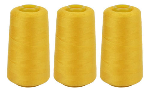 Hilo De Coser Overlock De 3 Uds, Hilo De Cono Amarillo ...