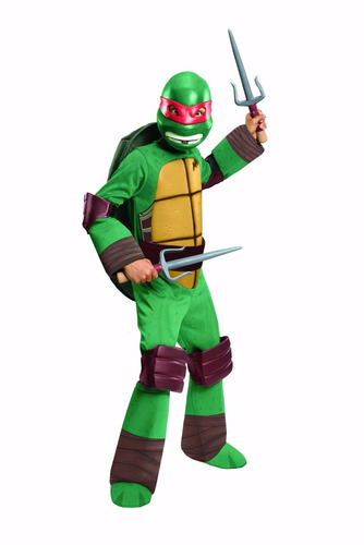 Disfraz De Rafael Tortugas Ninja Nickelodeon P/ Niño