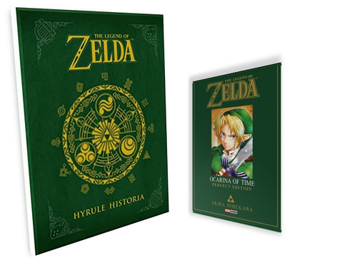 Zelda Verde Hyrules Historia Y Manga Panini Vol 1 Español
