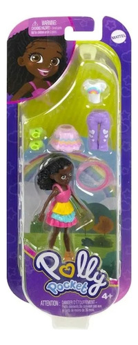 Polly Pocket Muñeca Shani Con Accesorios Mattel