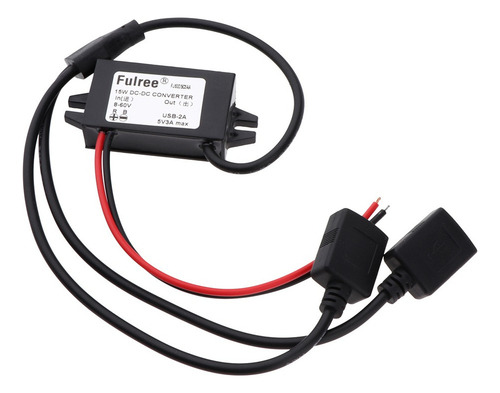 Yn Dc 8-60v A 5v / 3a Dc Convertidor De Voltaje Voltio Con