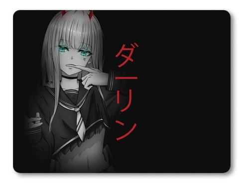 Mouse Pad 23x19 Cod.1190 Chica Anime Zero Two