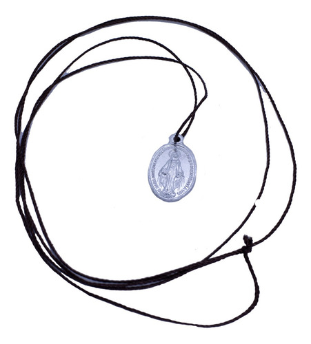 Imagem 2 de 3 de Novena Medalha Milagrosa + Medalha C/cordão Pt - 5 Unidades