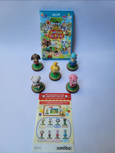 Figuras Amiibo Animal Crossing + Amiibo Festival