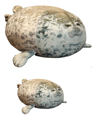 Muñeca De Peluche Seal Pillow Seal Doll (20 Cm+60 Cm), 2 Uni