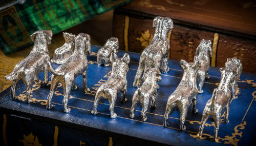 Galgo Hecho En Reino Unido Colección De Figurillas De Perro