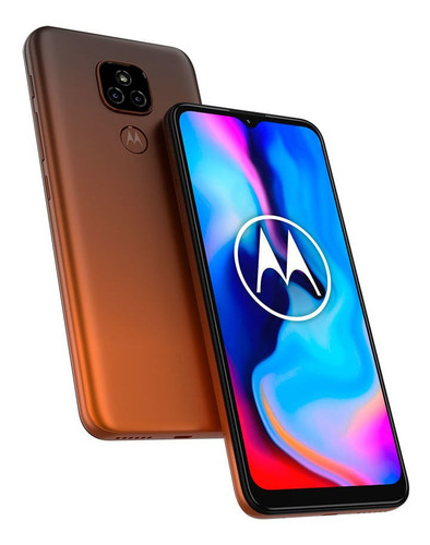 Celular Libre Motorola E7 Plus Naranja