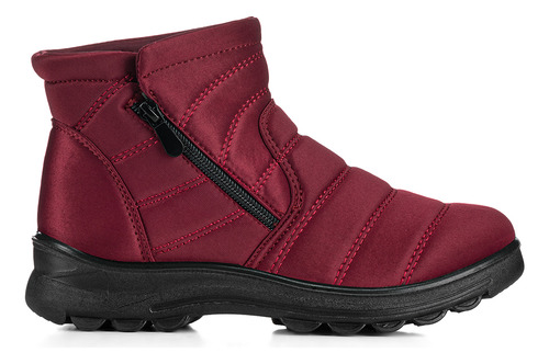 Botin Burdeo Casual Mujer Weide Tfa191