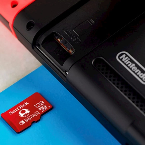 Imagen 4 de 5 de Memoria Sandisk Micro Sd 128gb Para Nintendo Switch Sdsqxao