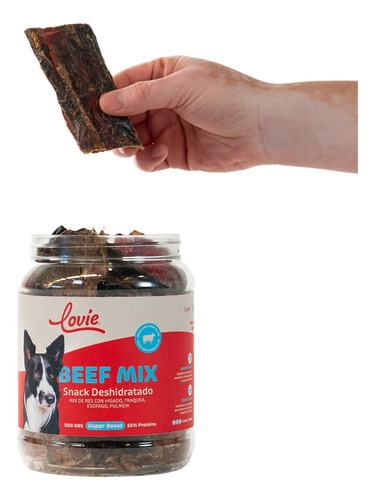 Beef Mix 500grs. Mix De Hígado, Tráquea Y Pulmón De Res