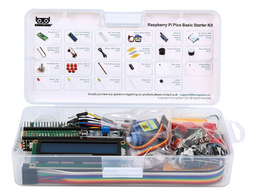 Kit Educacional Básico Raspberry Pi Pico Com Tutorial Nfe