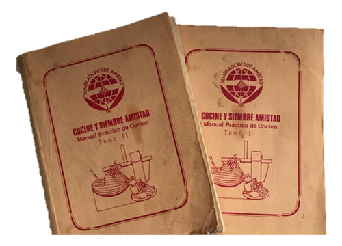 Recetario Anitguo, Cocine Y Siembre Amistad 2 Tomos León Gto (Usado)