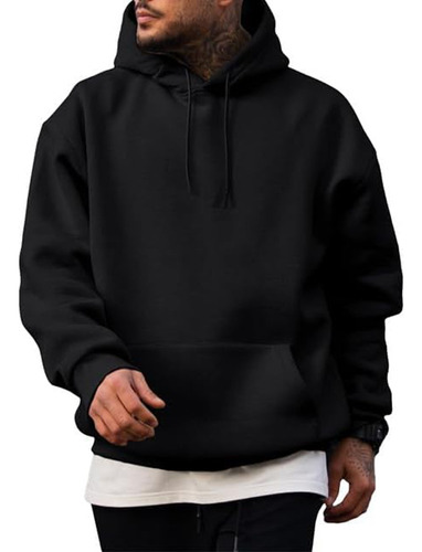 Sudadera Con Capucha Básica Lisa