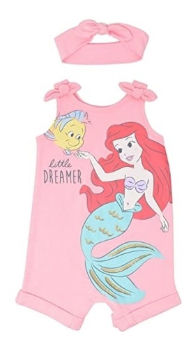 Ropa Para Bebé Body De Ariel Para Niña Talla 6-9 Meses