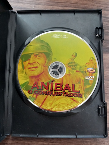 Dvd Aníbal, O Conquistador Direção Edgar G. Ulmer (Usado)