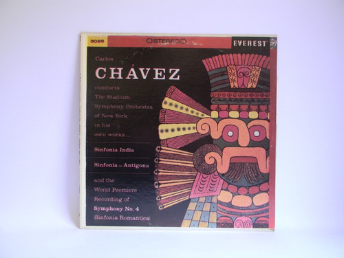 Carlos Chavez Sinfonia India Sinfonia Antígona Vinilo