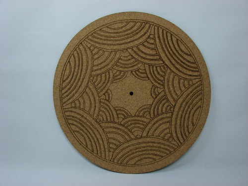 Slipmat De Corcho Para Tornamesas 12 Pulgadas Diseños