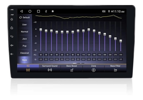 Auto Radio Android 2 Din 10 Pulgadas 4gb Ram Car Play 1.8ghz
