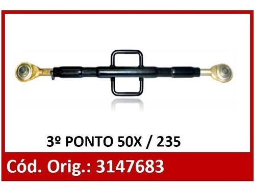 Imagem 2 de 10 de Braço Terceiro Ponto Trator Massey Ferguson 235 / 50x