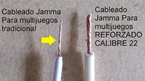 Imagen 2 de 2 de Cableado Arcade Jamma Para Multijuegos Xbox Reforzado