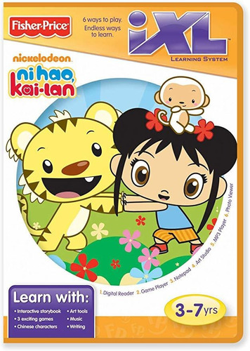 Fisher-price Ixl Learning System Software Ni Hao, Kai-lan